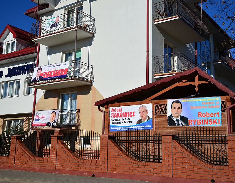 bannery wyborcze